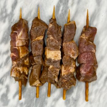 5 Lamb Red Wine Sosaties, Avg 800g
