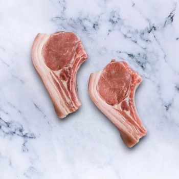 2 Pork Loin Chops, Avg 500g