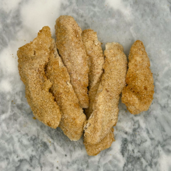 1 pack of Frozen Crispy Chicken Strips (Assorted Sizes), Avg 2kg