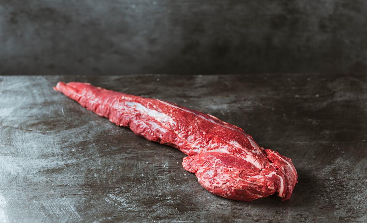 1 Free Range Whole Beef Fillet, Avg 1kg
