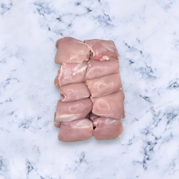 10 Free Range Deboned & Skinless Chicken Thighs, Avg 520g