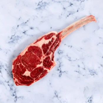 1 Grass Fed Free Range Beef Tomahawk Steak, Avg 800g