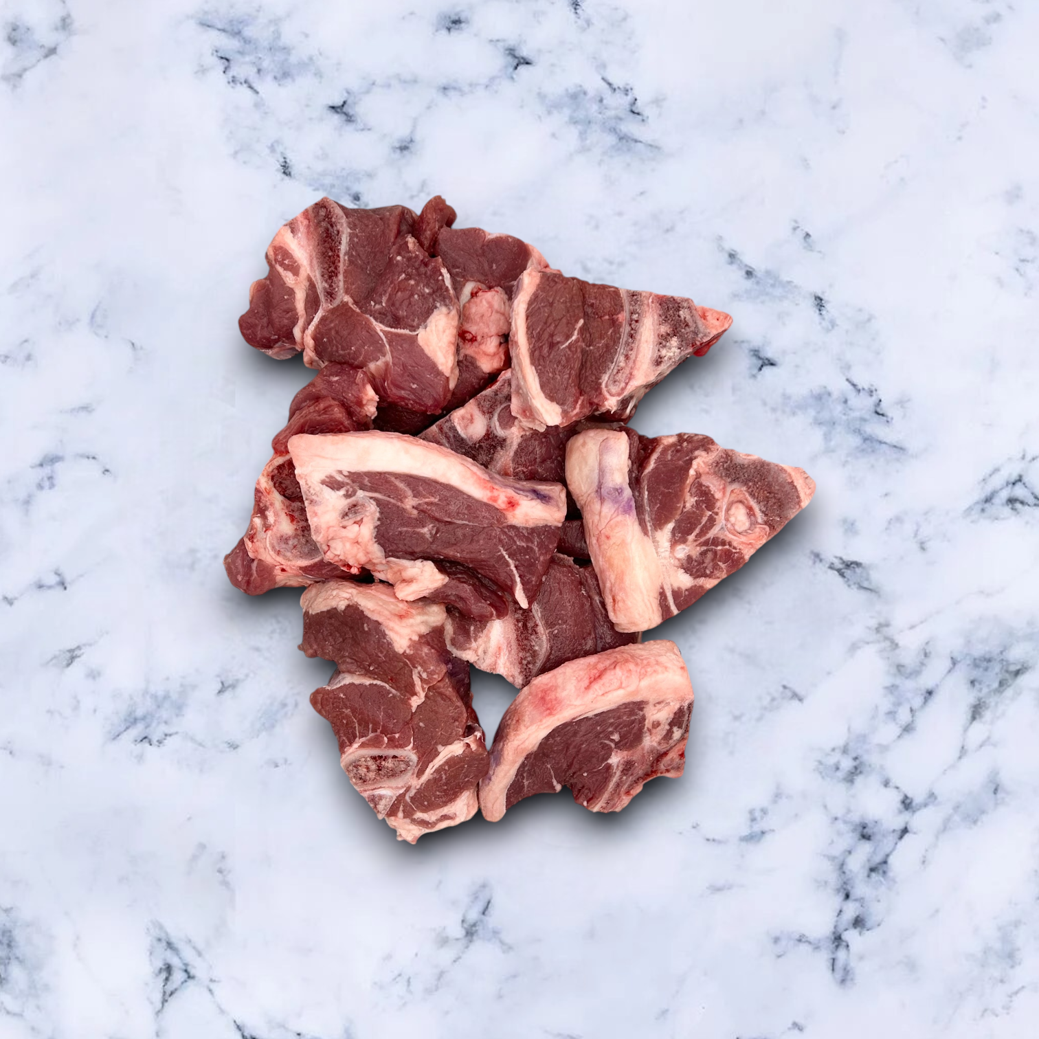 1 pack of Frozen Grass Fed Free Range Lamb Stew, Avg 1kg