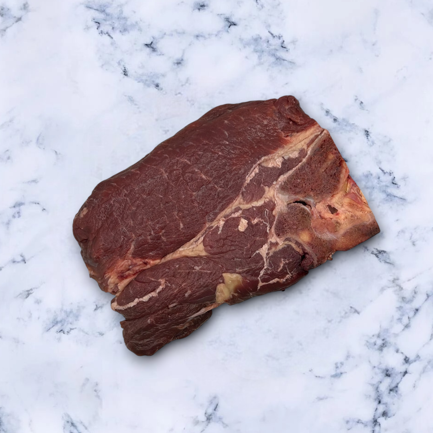 1 Grass Fed Free Range Beef Chuck Steak (Bone-In), Avg 500g