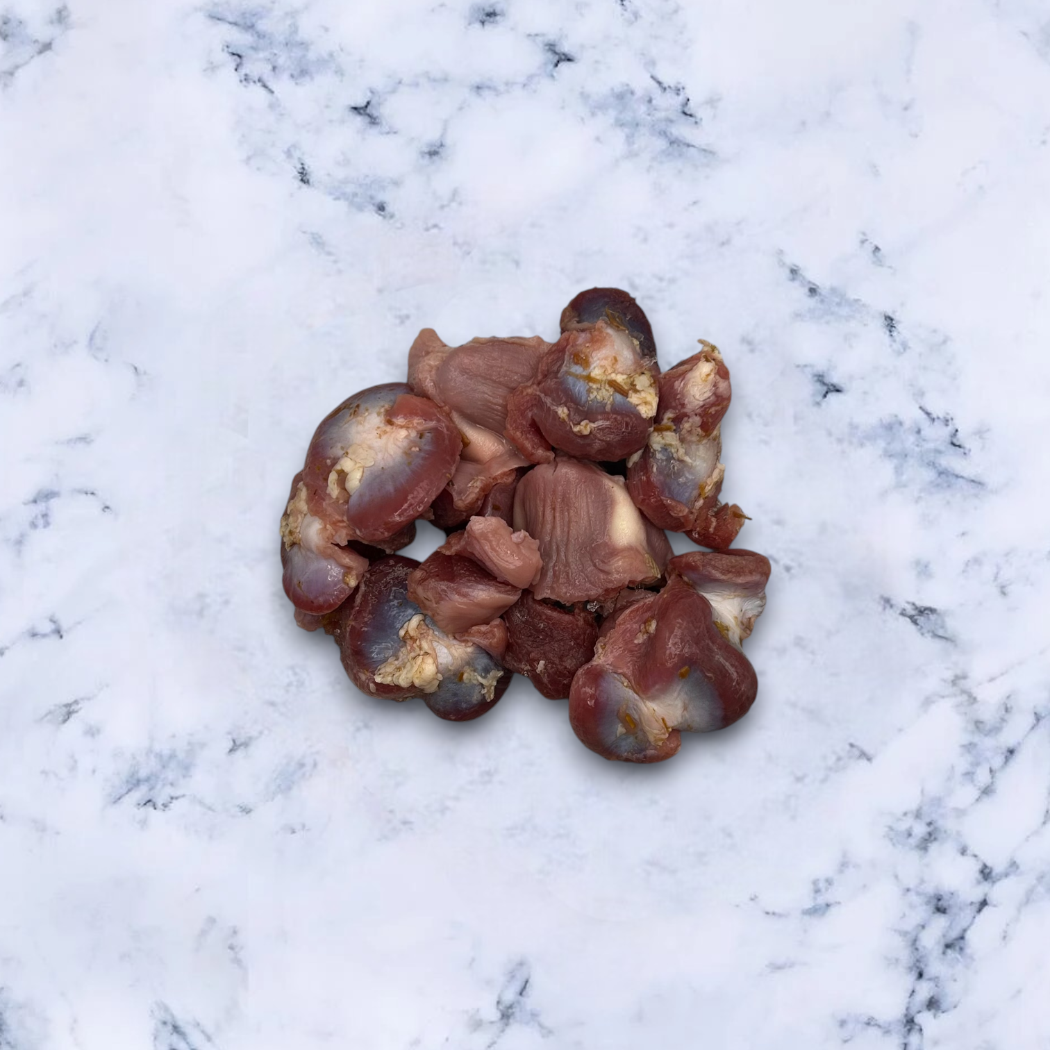 1 pack of Frozen Free Range Chicken Gizzards, Avg 1kg