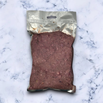 1 pack Grass Fed Free Range Beef Pet Mince, Avg 250g
