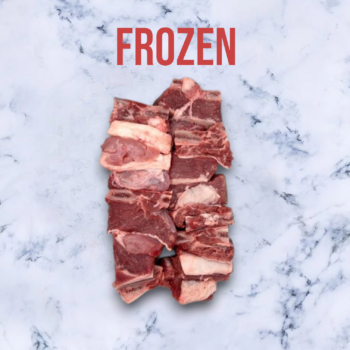 1 pack of Frozen Grass Fed Free Range Stewing Beef, Avg 550g