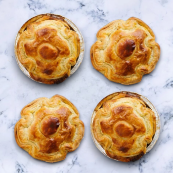 1 pack of 4 Peregrine Farm Pies (Frozen)