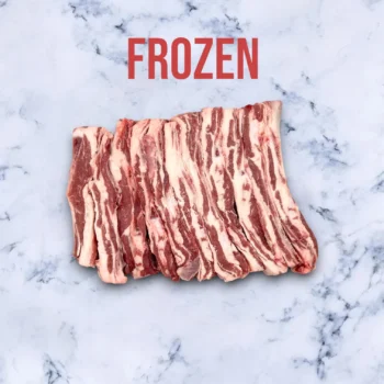 1 pack of Frozen Grass Fed Free Range Lamb Riblets, Avg 400g