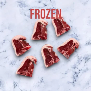 1 pack of Frozen Free Range Lamb Loin Chops, Avg 500g
