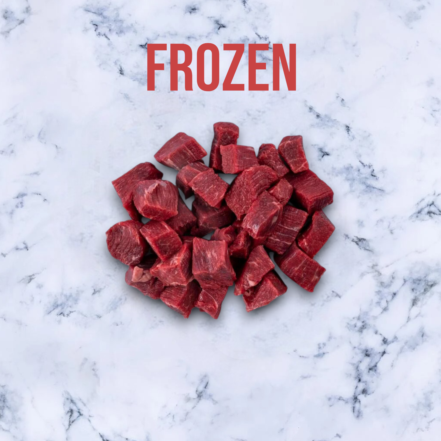 1 pack of Grass Fed Free Range Beef Goulash (Frozen), Avg 500g