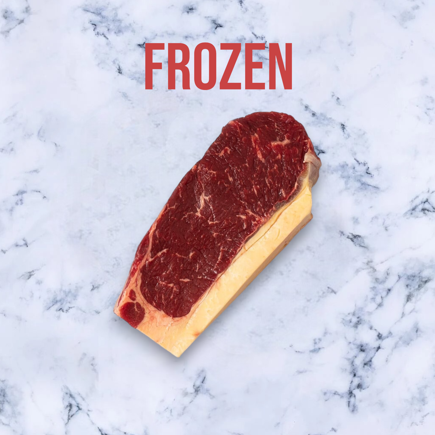 1 Grass Fed Free Range Beef Sirloin Steak (Frozen), Avg 300g