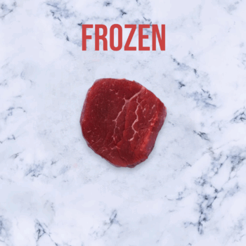 1 Frozen Free Range Beef Fillet Steak, Avg 300g