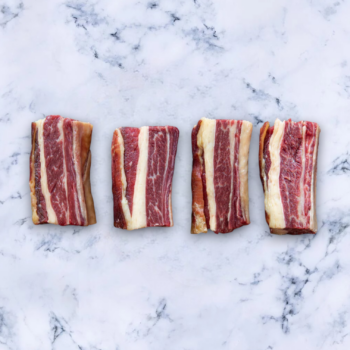 1 pack of Free Range Beef Short Ribs, Avg 500g