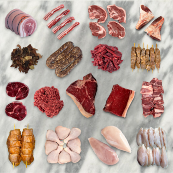 August Weekly Hamper (with Free Range Chicken)