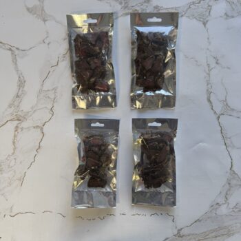 4 packs of Free Range Biltong (50g per pack)